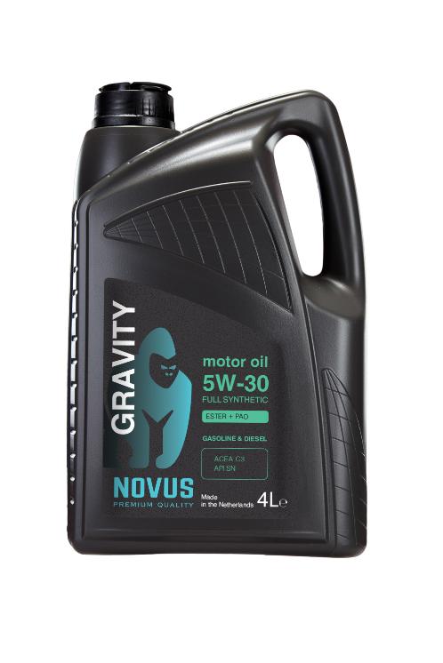 Новинка! NOVUS GRAVITY 5W-30 (DPF) PAO+Ester