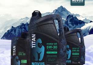 NOVUS TITAN 5W-30 — идеальное моторное масло для северной полосы России