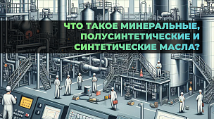 Что такое минеральные, полусинтетические и синтетические масла?